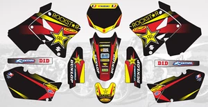 5285 MX MOTOCROSS GRAPHICS DECALS STICKERS FOR SUZUKI RM 125 RM 250 2001-2012 - Picture 1 of 1
