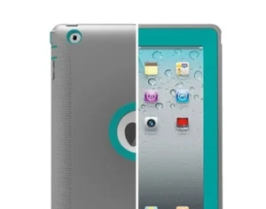 Case For iPad 5th Generation 9.7 Otterbox Defender Series With Stand - Gray Blue - Picture 1 of 1