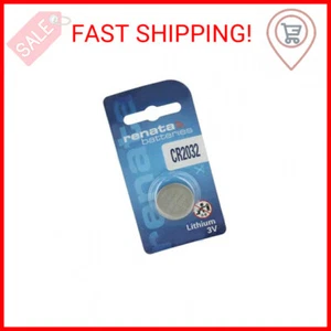Renata or Rayovac CR2032 Lithium Coin Cells - Strip of 5 Batteries - Picture 1 of 1