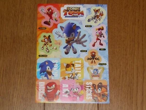 SONIC THE HEDGEHOG SONIC TOON stickers - Picture 1 of 1