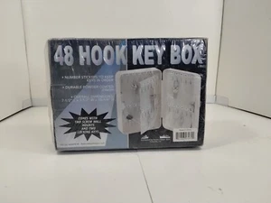 48 Hook Key Holder Box Metal Safe Locking Wall Mount #03271 Harbor Freight NEW - Picture 1 of 9