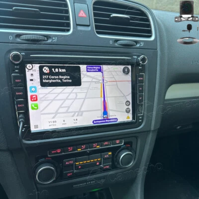 Für VW Tiguan 2007-2015 T5 Android 13 64G 8" Autoradio RDS Navi WIFI USB +Kamera - Bild 1 von 4