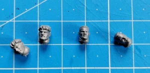 BT Crusader Bits Neophyte Heads x4 Primaris Scout Black Templars Bitz Bretonnian - Picture 1 of 1