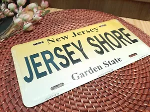Garden State JERSEY SHORE New Jersey Metal License Plate - Foto 1 di 3