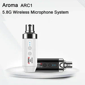 5.8Ghz Microphone Transmitter Receiver Wireless System Compact Rechargeable 35M - Picture 1 of 12