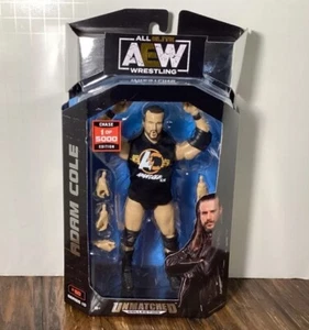 AEW Jazwares Unmatched 10 Adam Cole All Elite Wrestling Figur 1/5000 CHASE 🌟 - Bild 1 von 3