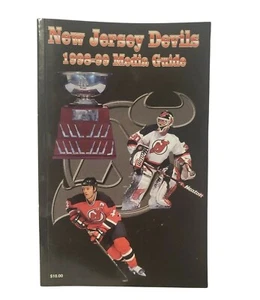 New Jersey Devils 1998 1999 Media Guide NJ NHL Hockey  1998-1999 1998-99 Brodeur - Picture 1 of 9