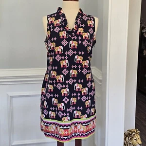 Vestido recto Crown & Ivy Elephant sin mangas para dama talla 6 - Imagen 1 de 10