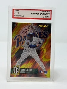 1995 Team Pinnacle TP9 Puckett/Gwynn CSA 9 MINT - Picture 1 of 2