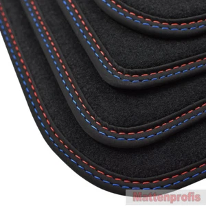 Mattenprofis Velour Fußmatten Doppelnaht für BMW 2er Active Tourer F45 Bj.2014 - Bild 1 von 4