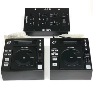 VERY RARE! Vintage '05 Gemini CD Mix 5.0 CDJ-15X MX-01 Headphones & Case *NOS* - Picture 1 of 18