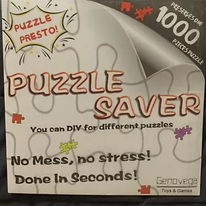 Puzzle Presto Peel & Stick Puzzle Saver No Mess Done In Seconds Preserves 1000pc - Picture 1 of 9