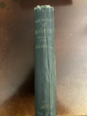 Leaves of Grass-Walt Whitman (1894-Deathbed Edition)-Very Rare Copy - Image 1 of 3