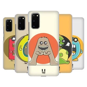 HEAD CASE DESIGNS ALPHABET MONSTER HARD BACK CASE FOR SAMSUNG PHONES 1 - Picture 1 of 23