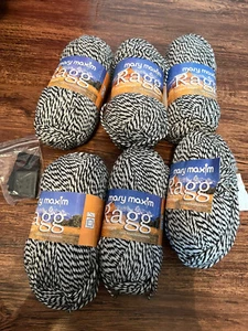 Mary Maxim Ragg Worsted Weight 100 % Acrylgarn 100 GM (3 1/2 OZ) Menge 6 - Bild 1 von 10