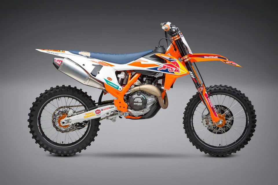 YOSHIMURA 2019-2020 450 XC-F KTM RS-4 CABEZAL/BOTE/TAPA FINAL ESCAPE SLIP-ON SS Foto 1 de 1
