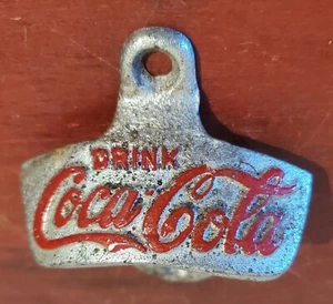 Vintage Coca Cola Starr X 1950er Guss Wandhalterung Flaschenöffner - Bild 1 von 3