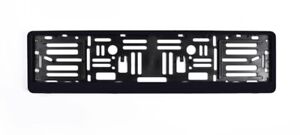 Universal European Euro License Plate Holder Frame Trim Surround Tag Bracket-Car