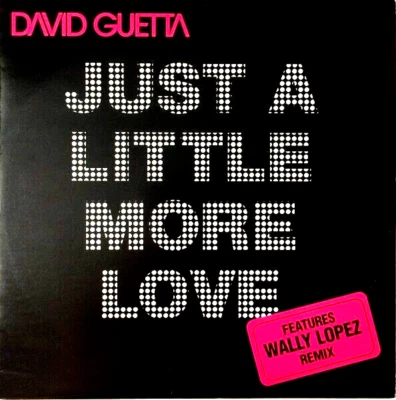 DAVID GUETTA - JUST A LITTLE MORE LOVE - 12" VINYL RECORD - IBIZA FUNKY HOUSE DJ - Image 1 of 4