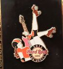 Hard Rock Cafe Pin las vegas Roller derby hat lapel skate  guitar girl