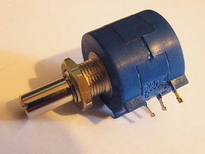 10 Turn Bourns Pot Potentiometer 1K Multiturn Panel Mounting FineAdjust 20g CP21 - Picture 1 of 1