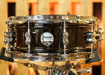 PDP 5.5x14 Concept Black Nickel over Steel Snare Drum - PDSN5514BNCR - Image 1 of 4