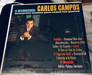 CARLOS CAMPOS EL INTERNACIONAL LP Record 1969 Latin Cuban Music RARE Record NM - Picture 1 of 2