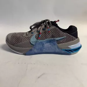 Nike Metcon 7 AMP Enigma Stone Grey Boarder Blue Black White DM0259-001 Size 4 - Picture 1 of 6
