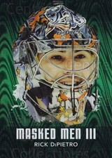 2010-11 Between The Pipes Masked Men III Emerald #43 Rick DiPietro