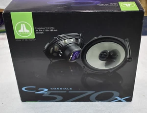 JL AUDIO C2-570x 5x7" Coaxial Car Speakers Silk Soft Dome tweeters 6x8" P-5 - Picture 1 of 8