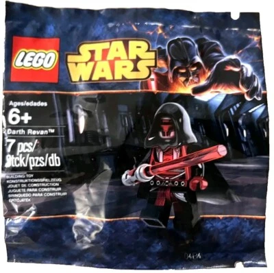 Rare Lego Star Wars 5002123 Darth Revan Minifigure New Factory Sealed Polybag! - Image 1 of 2