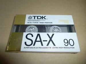 Älter: TDK MC IEC II SA-X 90 In Originalfolie – anschauen - Bild 1 von 2