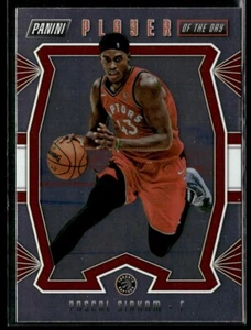2019-20 Panini Player of the Day Pascal Siakam #27 - Picture 1 of 2