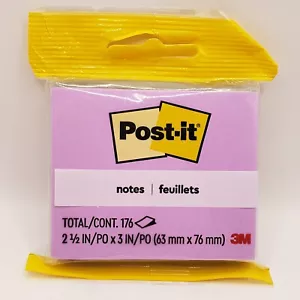 Post It Notes 3M 2.5x3 Office Desk Sticky Notes 176 Total - Picture 1 of 3