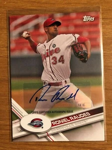 2017 Topps Pro Debut Roniel Raudes autograph Greenville Drive - Picture 1 of 1