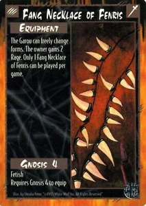Collar Colmillo Rage CCG de Fenris - Limitado - Imagen 1 de 2