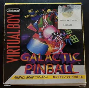 Galactic Pinball Nintendo Virtual Boy Box, Game and Manuals - Picture 1 of 7