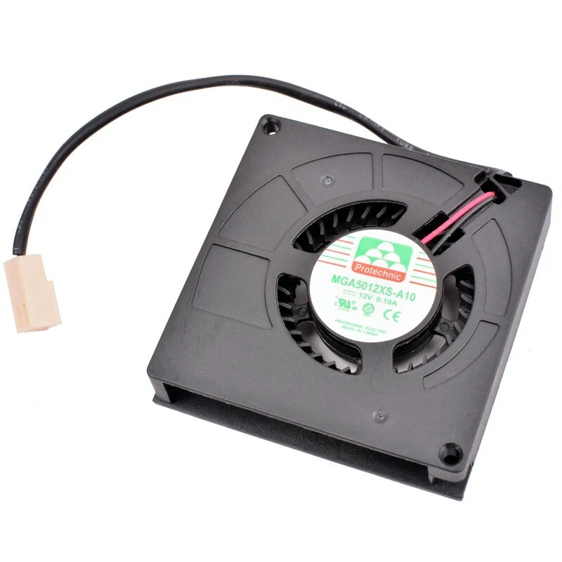 1X Protechnic MGA5012XS-A10 Blower fan Server Cooling Fan DC12V 0.19A 2Pin 5.5cm - Image 1 of 3