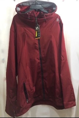 Chaqueta con Capucha Under Armour Undeniable UA Storm Calentamiento Poste Bajo Rojo Cardenal 3XL Foto 1 de 4