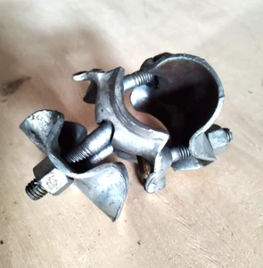 Giunto ortogonale morsetto ponteggio giunti usati x tubo 48mm PERFETTI - Foto 1 di 8