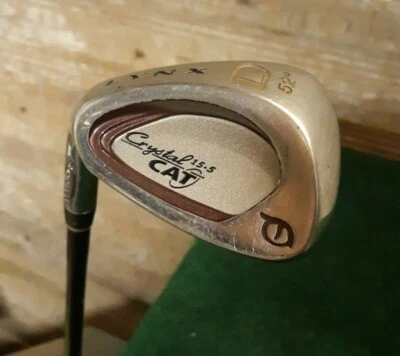 LYNX Crystal CAT 52° Gap D Wedge 32.5" Long Junior Golf Ladies Flex Graphite LH - Image 1 of 4