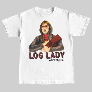 Log Lady T-Shirt. Twin Peaks. - Picture 1 of 2