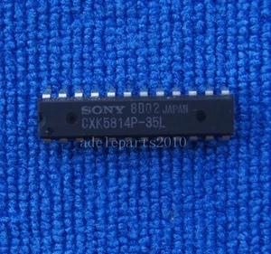 1 Stück CXK5814P-35L CXK5814P 2048-WORD X 8 BIT HIGH SPEED CMOS STATIC RAM - Bild 1 von 1