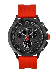 Tissot T-Race Chronograph Black Dial Quartz 100M Men's Watch T135.417.37.051.04 - Picture 1 of 4
