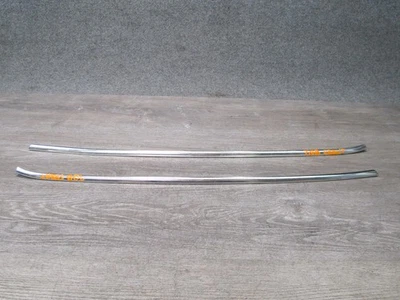 87-91 BMW E30 325i CONVERTIBLE FRONT LEFT & RIGHT A PILLAR MOLDING TRIM SET OEM - Image 1 of 4