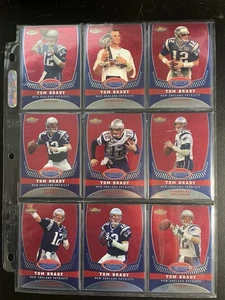 2008 Topps Finest Moments Tom Brady Complete 16 Card Set All Numbered /629 - Picture 1 of 4