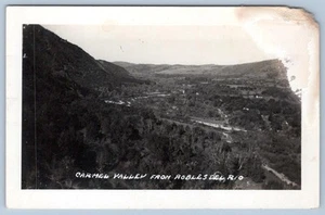 RPPC CARMEL VALLEY FROM ROBLES DEL RIO VINTAGE POSTCARD**CORNER DAMAGE** - Picture 1 of 2