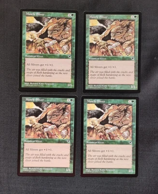 Tempest  MTG  Playset  Muscle Sliver  Magic - Image 1 of 2