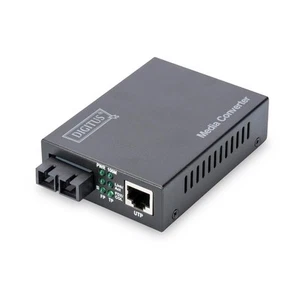 DIGITUS Fast Ethernet Medienkonverter RJ45 Multimode SC Stecker 2km Konverter - Bild 1 von 5