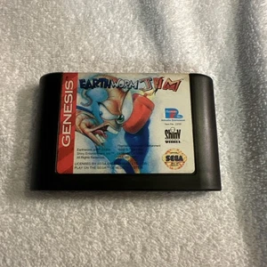 Earthworm JIM, Sega Genesis, solo cartucho, probado en juego *Envío gratuito* - Imagen 1 de 8